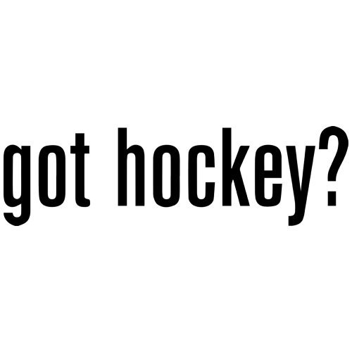[GHWD] GOT HOCKEY? WINDOW DECAL