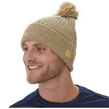 Bauer Ne Team Marl Pom Knit - HGR/Gld