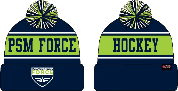 PSM FORCE CUSTOM POM KNIT HAT