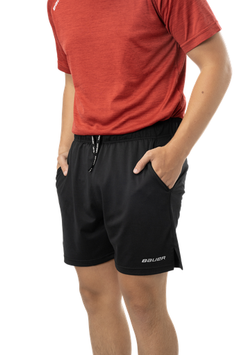 Bauer S24 Team Knit Short Sr-Blk