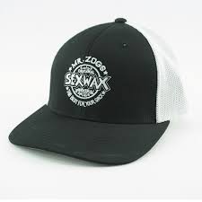 [SWTSB] Sex Wax Trucker Cap Snap Back BLK/WHT