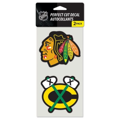 [N2D44] WINCRAFT NHL DECALS 4X4 - 2 PACK
