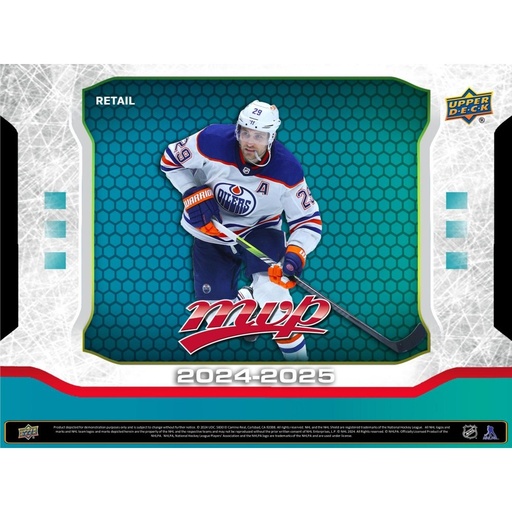 [UD25HKMVPFP] 2024/25 Upper Deck MVP Hockey Fat Pack