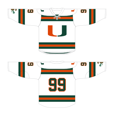 Jersey University of Miami - White