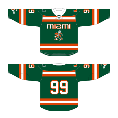 Jersey University of Miami - Green