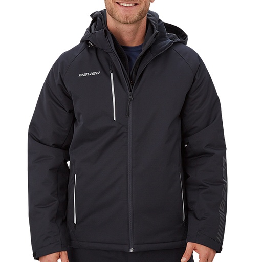 Bauer Supreme Heavyweight Jacket Yth Blk