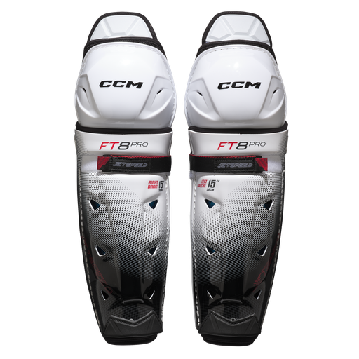 CCM S25 JetSpeed FT8 Pro Shin Guards Sr