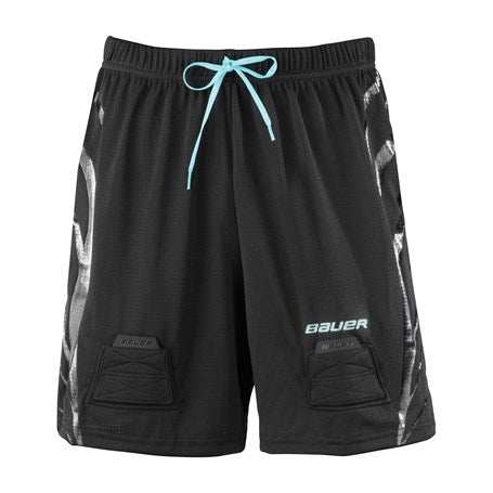 BAUER S19 WOMENS MESH JILL SHORT - BLK
