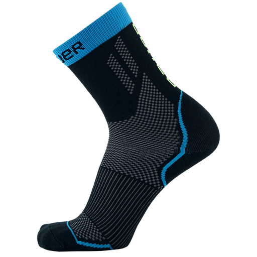 Bauer S21 Performance Low Skate Sock Blk