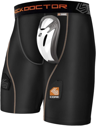 SD Boy's Comp Hockey Short w/BioFlex Cup