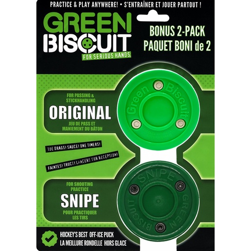 [GB2P] GREEN BISCUIT 2-PACK ORIG/SNIPE