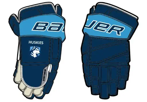 Bauer Team Vapor Pro Huskies Gloves Jr