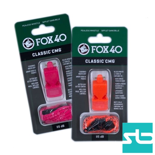 [F9601] Fox40 Classic CMG Whistle W/Lanyard