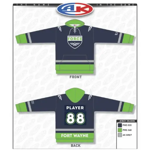 AK FORCE SUBLIMATED HOODY