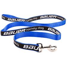 [1057000] BAUER EMBROIDERED PET LEASH BLUE